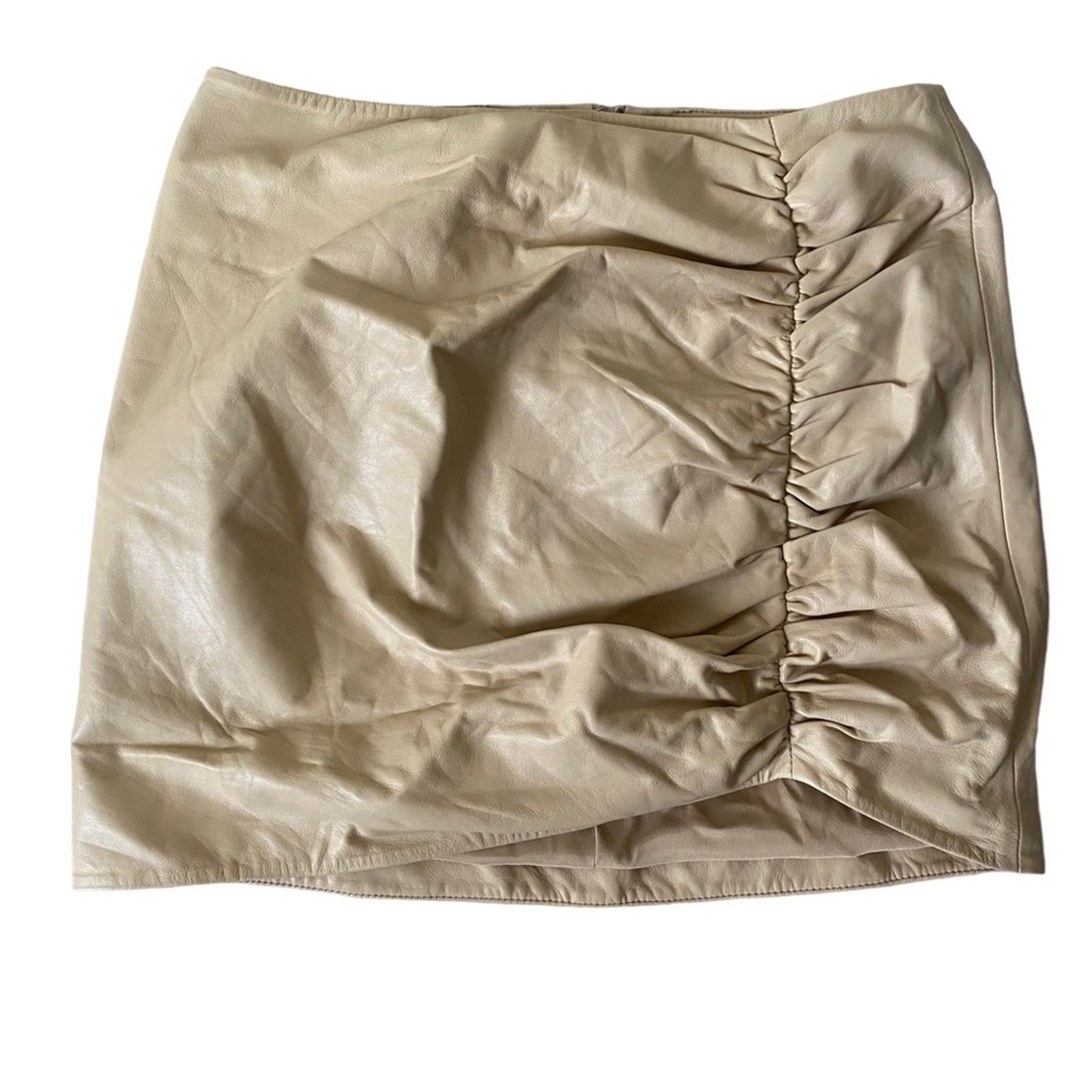 Lamarque X Revolve Aricia Skirt Beige Nwt Size 8